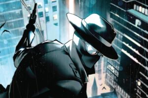 Sombras de neón y chistes de vodevil: El accidentado regreso de Erik Larsen — Crítica de Spider-Man Noir (#1–#5) spider-man noir 01