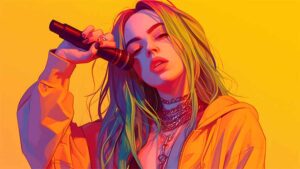 billie-eilish-colorful-stage-desktop-wallpaper-cover