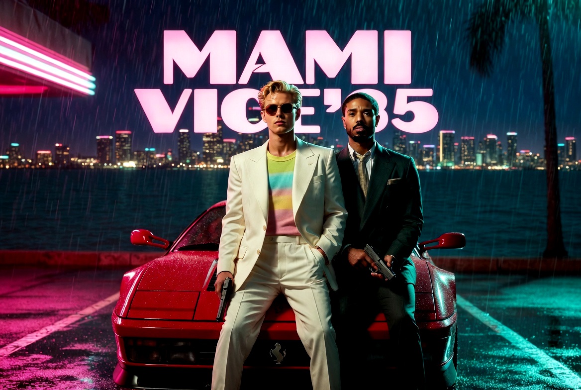 Austin Butler y Michael B. Jordan protagonizarán ‘Miami Vice ’85’, el regreso de la icónica serie a los años 80
