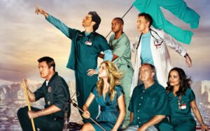 scrubs season 10 abs disney+ zach braff 00