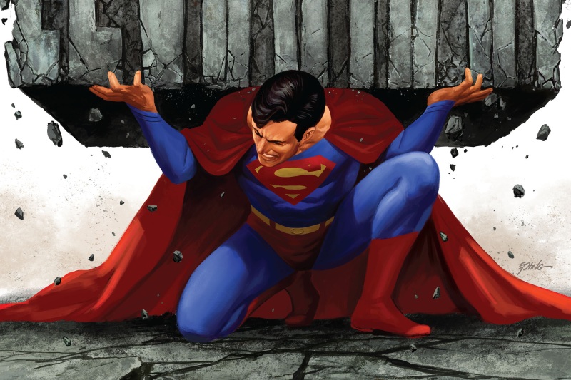 Epting dibuja la conspiración, Bendis la teje y tiene el buen gusto de no resolverla: Action Comics vol. 2: Leviathan Rising