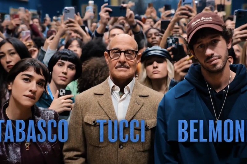 Prime Video lanza el tráiler de Masterplan: Tucci, el nieto de Belmondo y robar la Mona Lisa
