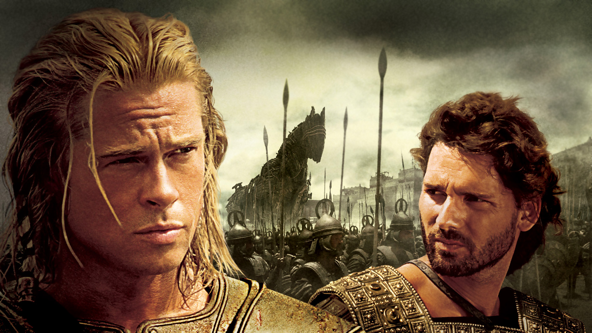 Brad Pitt quería hacer una película de guerra. Eric Bana quería hacer una tragedia: Troya