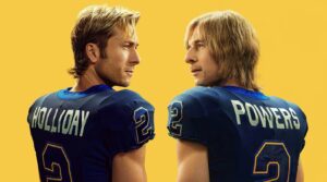 Glen Powell y la trampa de la comedia de disfraz: ‘Chad Powers’ (Temporada 1) chad-powers_2025_hulu_disney+_glen-powell_steve-zahn_perry-mattfeld_00