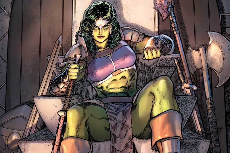 Buena defensa y veredicto suspendido, como la serie de Tatiana Maslany: ‘Planet She-Hulk’