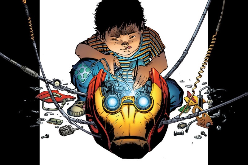 ‘Ultimate Iron Man’, cuando la mejor armadura de Marvel se deshace con agua y jabón
