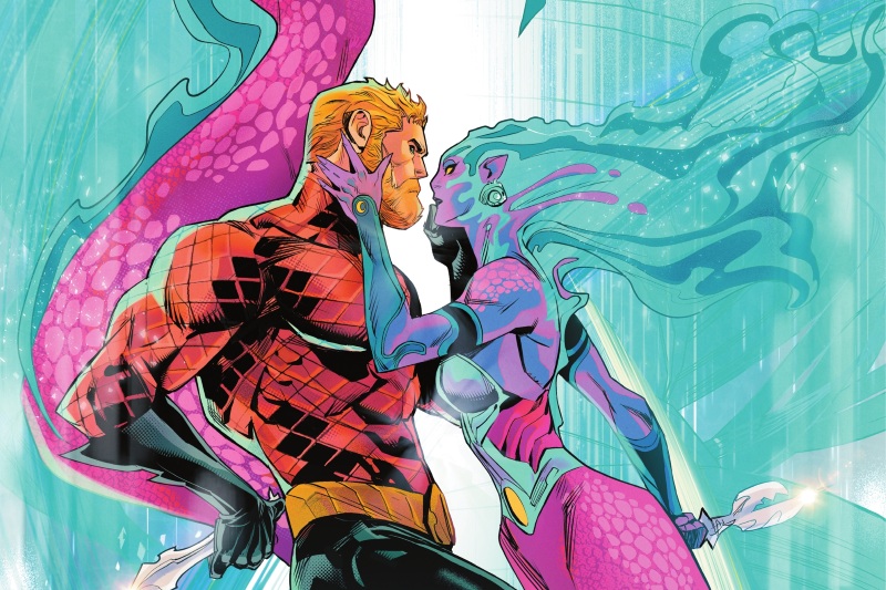 ‘Aquaman: The Dark Tide’, el cómic que Timms dibuja mejor de lo que Adams escribe