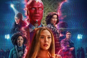 ‘WandaVision’, la miniserie de Marvel que convirtió el duelo en gramática televisiva wanda-vision_2021_disney+_bruja-escaralata_elizabeth-olsen_paul-bettany_tayonah-parris_00